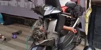 Sejak Pertama Kali Digelar, Polsek Bubutan Telah Pasang 36 Alarm Antimaling Gratis ke Motor Warga