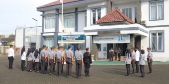 Apel Pagi Lapas Pemuda Madiun, Kasubbag TU Ingatkan soal Profesionalisme dan Intergritas