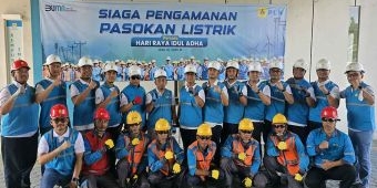 Sambut Idul Adha 1446 H, PLN UP3 Madura Gelar Apel Siaga Kelistrikan