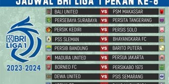 Jadwal Liga 1 2023-2024, 11-14 Agustus 2023: Bali United vs PSM Makassar, Persebaya Jumpa Persita