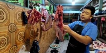 Dampak virus PMK di Lamongan, Pedagang Kekurangan Suplai Daging Sapi