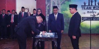 Lucky Danardono Dilantik Jadi Pj Sekdakot Pasuruan