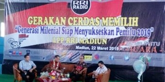 Peduli Generasi Milenial, RRI Madiun Gelar Gerakan Cerdas Memilih