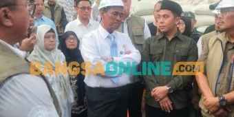 Dampingi Mentan Sidak Gudang Bulog Sidoarjo, Ketua Ansor Jatim: Swasembada itu Riil