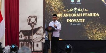 Plt Wali Kota Pasuruan Hadiri Malam Anugerah KNPI Pemuda Inovatif 2024