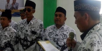 Risa'i Resmi Dilantik sebagai Ketua PGRI Bangkalan Masa Bakti 2024-2029