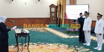 Lantik Bupati dan Wakil Bupati Pamekasan, Gubernur Khofifah Tekankan Pelbagai Hal ini