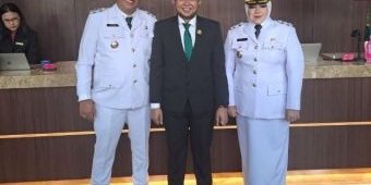 Rio-Ulfiyah Resmi Dilantik Sebagai Bupati dan Wabup Situbondo, Sejumlah Ucapan Berdatangan