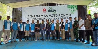 Perkuat Konservasi Air dan Cegah Bencana, PT Tirta Fresindo Jaya Tanam 9.750 Pohon di Lereng Puspo