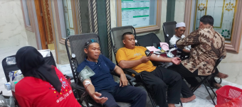 Gandeng PMI, Dewan Masjid Indonesia Gresik Gelar Program Sedekah Darah