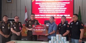 Kejari Sidoarjo Sita Rp951 Juta Dari Penyalahgunaan Dana di Desa Entalsewu Buduran