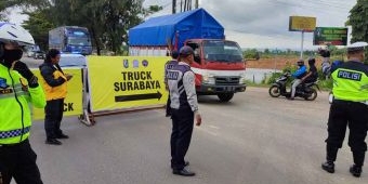 Truk Dilarang Masuk Kota, Kendaraan Besar Dialihkan ke Ring Road Selatan Tuban