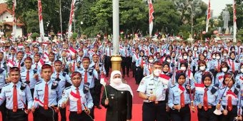 Gubernur Khofifah Bekali Kunci Sukses Kepemimpinan untuk 364 Siswa SMA Taruna Nusantara