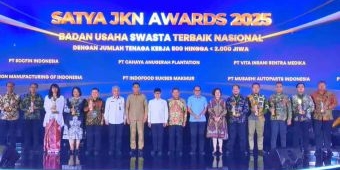 Satya JKN Awards 2025, BPJS Kesehatan Apresiasi 110 Badan Usaha Patuh Bayar Iuran Pekerja