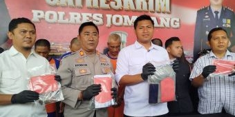 Polres Jombang Ungkap Sejumlah Kasus Curanmor, 5 Pelaku Diamankan