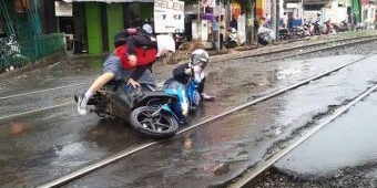 Sering Sebabkan Kecelakaan, Wali Kota Madiun Usul Geser Jalur Rel Serong di Jalan Yos Sudarso