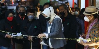 Wali Kota Batu Buka Pameran Seni Rupa Jatim Art Forum 2021