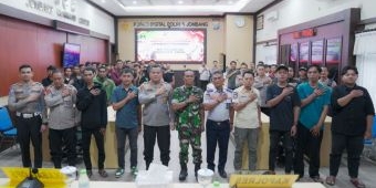 Tekan Balap Liar, Polres Jombang Fasilitasi Komunitas Drag Bike Lewat Latihan Resmi