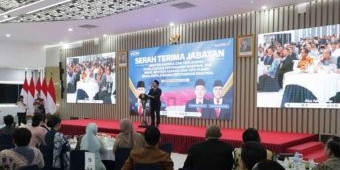 Awali Sambutan di Sertjiab Menteri ATR/BPN, Nusron Wahid Ajak Doa Bersama untuk Ibunda AHY