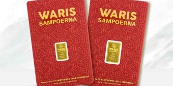 Turun Lagi, Harga Emas Waris Sampoerna 0,5 Gram Hari Ini Rp999.000