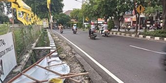 Baliho Caleg Golkar Timpa Pengguna Jalan di GKB, Nurhamim: Kami Bertanggung Jawab dan Mohon Maaf