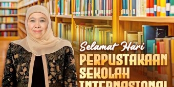 Hari Perpustakaan Sekolah Internasional 2024, Khofifah Ingatkan soal Inovasi Digital