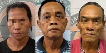 Polres Gresik Tangkap 3 Tersangka Komplotan Jaringan Pengedar Sabu