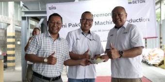 PT SBB Resmi Operasikan Fasilitas Pengepakan Beton Siap Pakai Dalam Kemasan di Sidoarjo