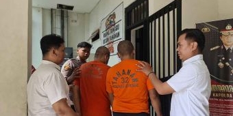 Tangkap 2 Pengedar Sabu, Satresnarkoba Polres Gresik Sita 84 Gram Barang Bukti