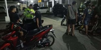 Polres Pamekasan Amankan 8 Motor yang Hendak Digunakan Balap Liar Malam Minggu