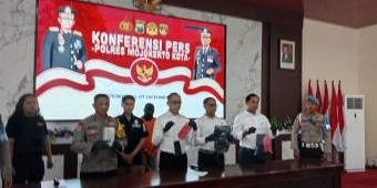 Polres Mojokerto Kota Ungkap Kasus Curat dan Curas yang Meresahkan Beberapa Pekan Lalu