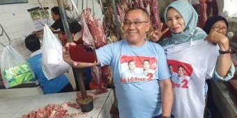 Kampanye Hari Terakhir, RGS Gaet Pedagang Pasar untuk Menangkan Prabowo-Gibran