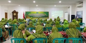 Perkuat Kemandirian Organisasi di Era Digital, PC Muslimat NU Tuban Latih 60 Kader