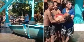 Sembilan Anak Jadi Korban, Perosotan Kenjeran Park Surabaya Ambrol