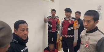 Maling Motor di Pasar Induk Among Tani Babak Belur Dihajar Massa