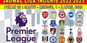 Jadwal Liga Inggris 1-2 April 2023: Big Match Manchester City vs Liverpool, Newcastle vs Man United