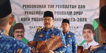 Gus Ipul Kukuhkan Pengurus OPOP Kota Pasuruan Periode 2023-2026