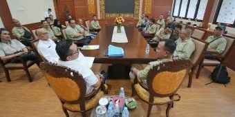 Gayengnya Audiensi PWI dengan Pj Wali Kota Mojokerto