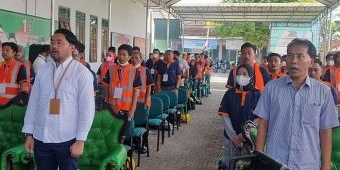 100 Tukang di Bangkalan Ikuti Uji Kompetensi Tenaga Terampil Bidang Jasa Konstruksi