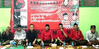 PDIP Galis Pamekasan Gelar Konsolidasi untuk Menangkan Paslon Berbakti