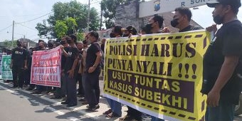 FRMJ Demo, Kapolda Jatim Diminta Segera Tangkap Putra Kiai Tersangka Pencabulan di Jombang