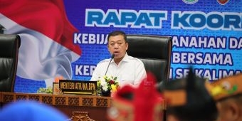 Menteri ATR/BPN Minta Pemerintah Daerah di se-Kalimantan Tengah Cegah Tumpang Tindih Sertifikat