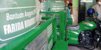 MWC NU di Tuban Terima Bantuan Kendaraan Disinfektan