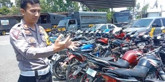 Razia Balap Liar di Akses Suramadu, Polres Bangkalan Amankan 46 Motor dan 44 Remaja