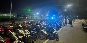 Jelang Tahun Baru 2025, Polisi Razia Balap Liar di Bypass Balongbendo Sidoarjo