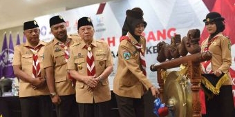 Buka Musyawarah Cabang Pramuka Kota Kediri 2025, Vinanda: Momentum Konsolidasi dan Regenerasi