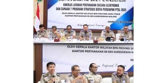 Kantor Pertanahan Kabupaten Pasuruan Jadi Tuan Rumah Monev Kanwil Jatim