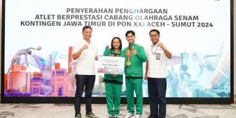 Petrokimia Gresik Beri Bonus ke Atlet Senam Peraih Medali di PON XXI Aceh-Sumut 2024