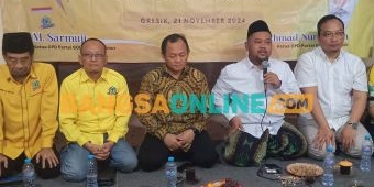 Kunjungi Pasangan Yani-Alif, Sekjen DPP Golkar Optimis Menang 95 Persen