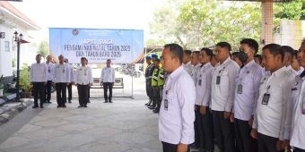 Tegaskan Nol Toleransi Gangguan Jelang Nataru, Lapas Pamekasan Gelar Apel Siaga